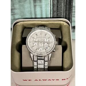 Michael Kors MK6746 Bryant Pavé Silver-Tone Ladies Watch